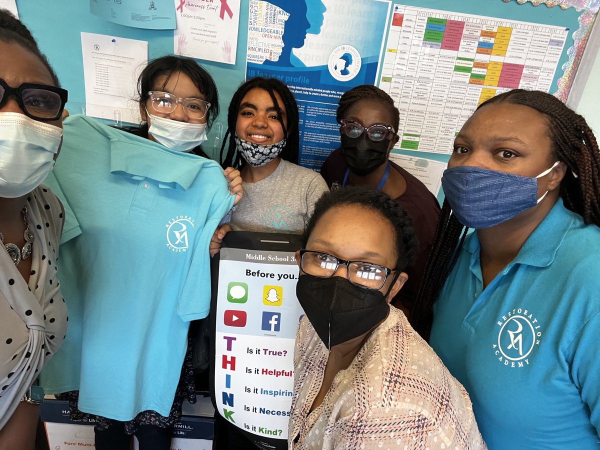 Day one, student innovations and student voice #Restorationacademy Social Media Team ⁦<a href="/RDavson/">Dr. Robin Davson</a>⁩ ⁦<a href="/DOEChancellor/">Chancellor Kamar H. Samuels</a>⁩ ⁦<a href="/CEC13Brooklyn/">CEC Dist.13 Brooklyn #BlackLivesMatter</a>⁩ ⁦⁦<a href="/magnetschool257/">Magnet School 257</a>⁩