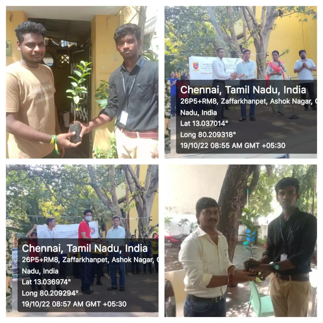 avichi_nss's tweet photo. Our volunteers distributed the saplings to kendriya vidyalaya school and houses nearby kk nagar residential on 19/10/2022 &amp; 20/10/2022 to give a vision for *kalam project of green environment* 
_*One touch of nature makes the whole world kin* @NssUnom @nsstn @NSSChennai https://t.co/H1YhRswctw