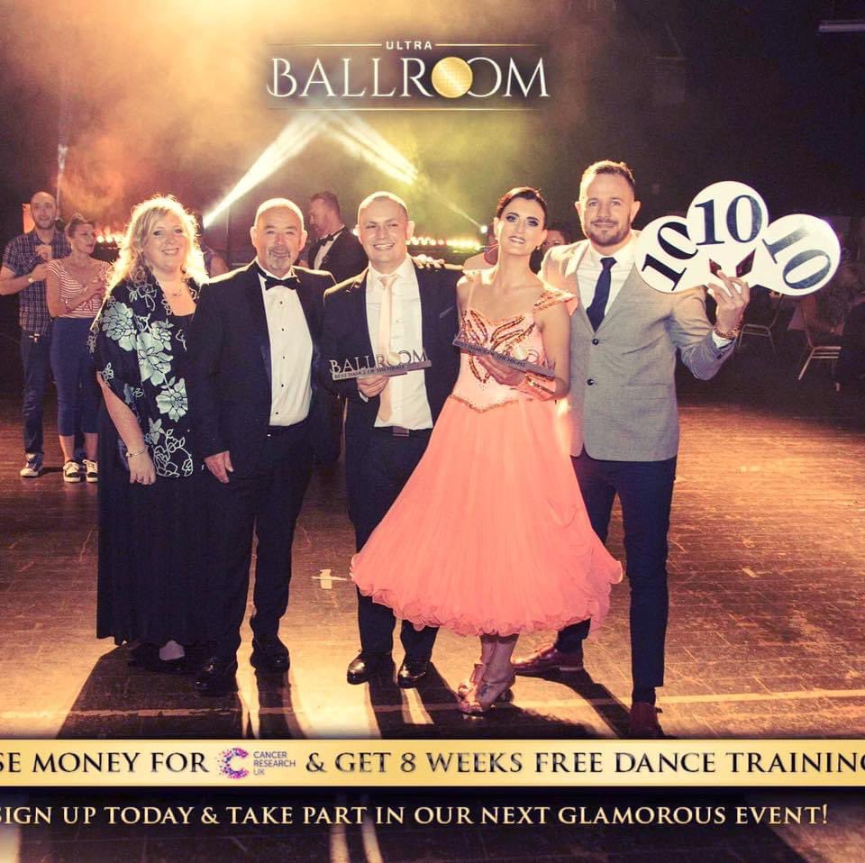 rochellelaine's tweet photo. 5 years ago my husband and I learned Ballroom dancing in 8 weeks and WON #Ultraballroom @UltraBallroom raising over £300 for charity in the process for @CR_UK #CancerResearch https://t.co/nxg3XSmTbW