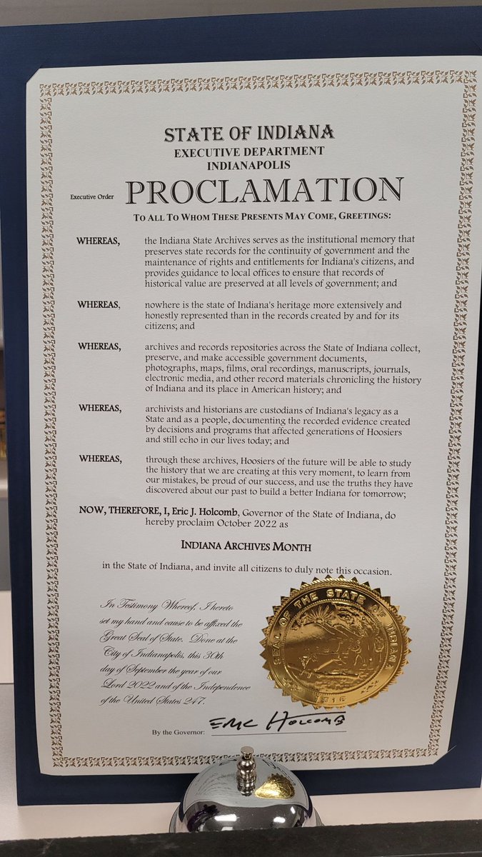 #archivesmonth #Indiana