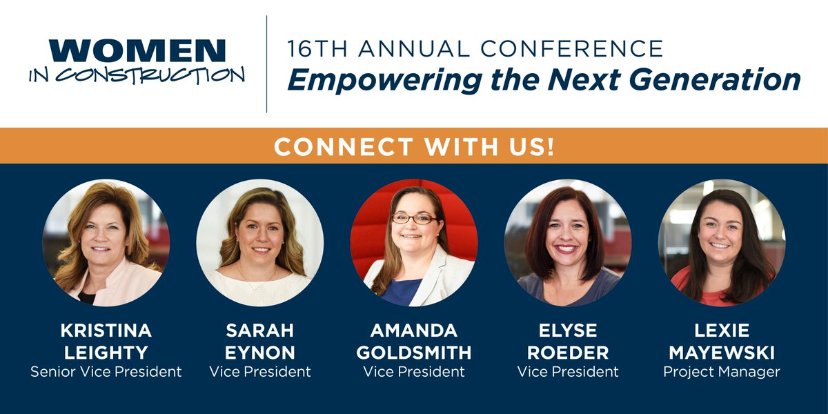 We’re excited to be attending the 16th Annual Women In Construction Leadership and Networking Conference! Join us next Friday for a day filled with networking and mentoring opportunities. We hope to see you there!