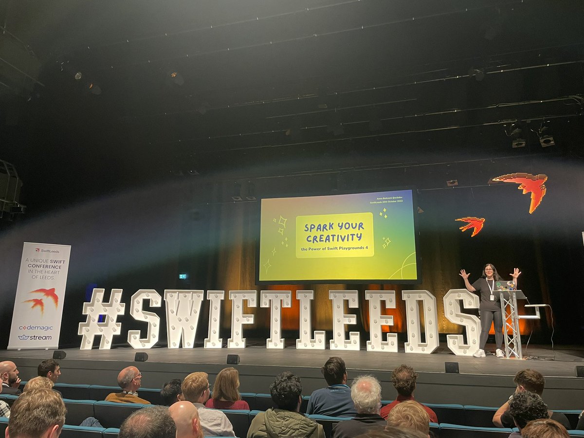 paololeonardi's tweet image. Amazing and inspiring talk, thanks @acbdev! #swiftleeds