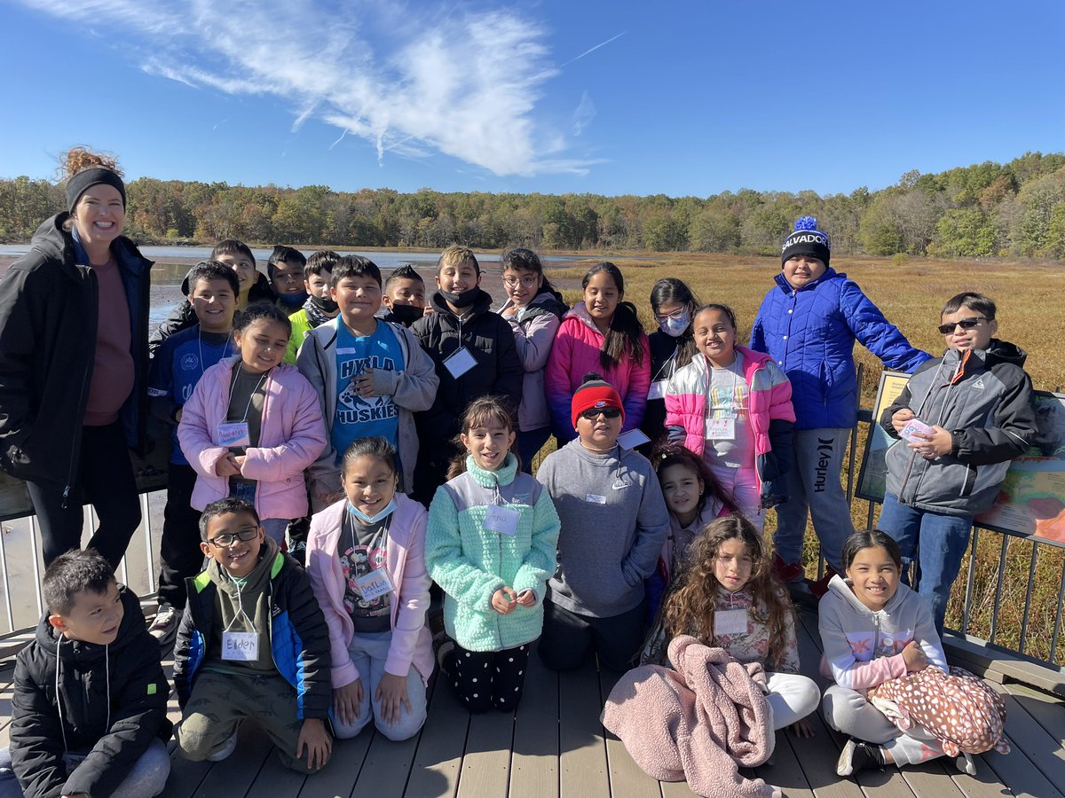 HyblaValley4th's tweet photo. Fourth graders enjoyed a field trip to Huntley Meadows today where they learned about how the Native Americans of Virginia survived in the wetlands! @HyblaValleyES https://t.co/swhTSCTk0R