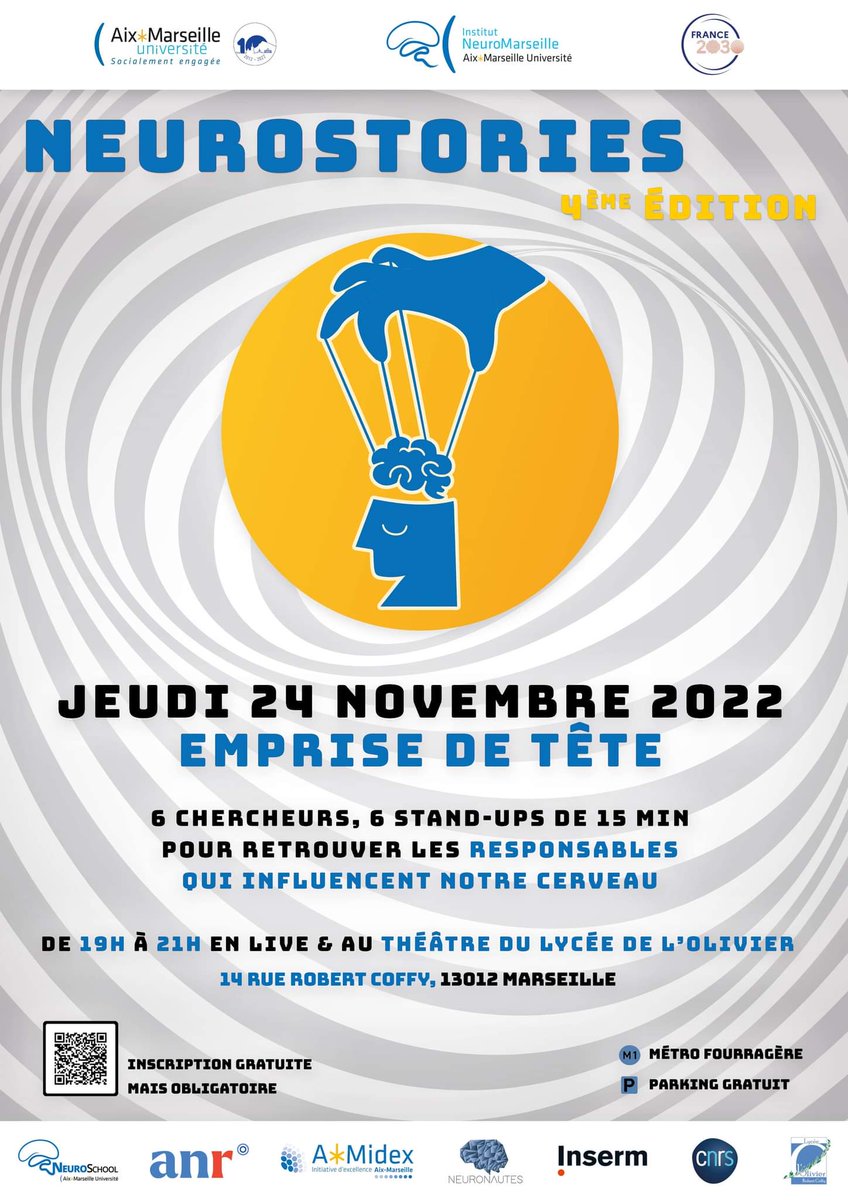 4ème édition des NEUROSTORIES !

Et n'oubliez pas, tout est gratuit !😉

Toutes les informations utiles dont le lien d'inscription sur le lien suivant !
👇👇

twitlonger.com/show/n_1ss5j38
