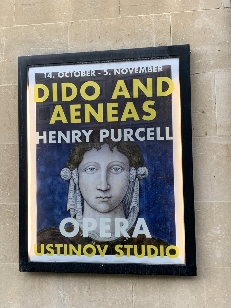 Tonight’s listening: Time for some Purcell at the #UstinovStudio @TheatreRBath