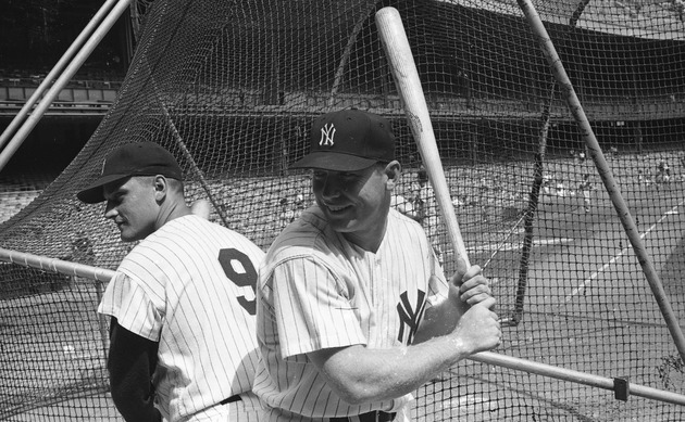 FIU_Digital_Lib's tweet photo. Happy Birthday, Mickey Mantle! Please enjoy some rare photos showing the @Yankees' September 6, 1961 game against the Washington Senators from @FIUSPCUA's Rogelio Caparros digital collection: 
https://t.co/zWAuCyA0Eq
#MickeyMantle https://t.co/Uf8t0Ec9f0