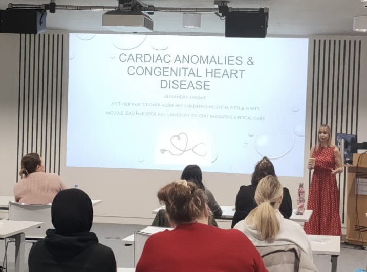 Alexandra Knight (@knightnursexx) on Twitter photo #collaborativeworking Teaching cardiac anomalies & congenital heart disease on the regional HDU module today 👩🏼🏫🫀🥰 <a href="/PICU_AHCH/">PICU Alder Hey</a> <a href="/edgehill/">Edge Hill University</a> #teamworkmakesthedreamwork Xx #collaborativeworking Teaching cardiac anomalies & congenital heart disease on the regional HDU module today 👩🏼🏫🫀🥰 <a href="/PICU_AHCH/">PICU Alder Hey</a> <a href="/edgehill/">Edge Hill University</a> #teamworkmakesthedreamwork Xx