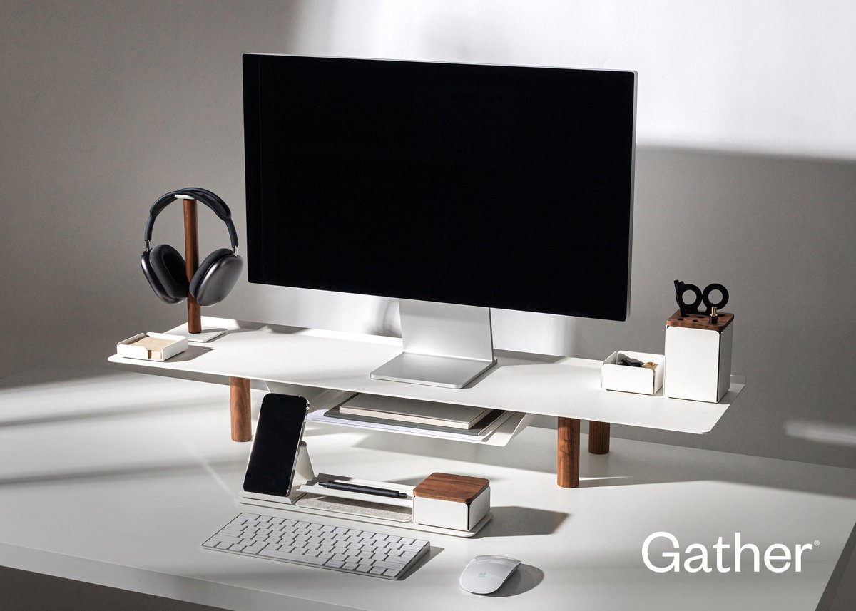 It's time for another giveaway 🎉

Looking to upgrade your workspace?

The folks at <a href="/ugmonk/">Jeff Sheldon</a> have hooked us up with their new Gather Organizer Set + Monitor Stand (normally $588!) to give to one lucky Workspaces reader

kickstarter.com/projects/ugmon…

RT to win

Winner announced 10/25 ✨