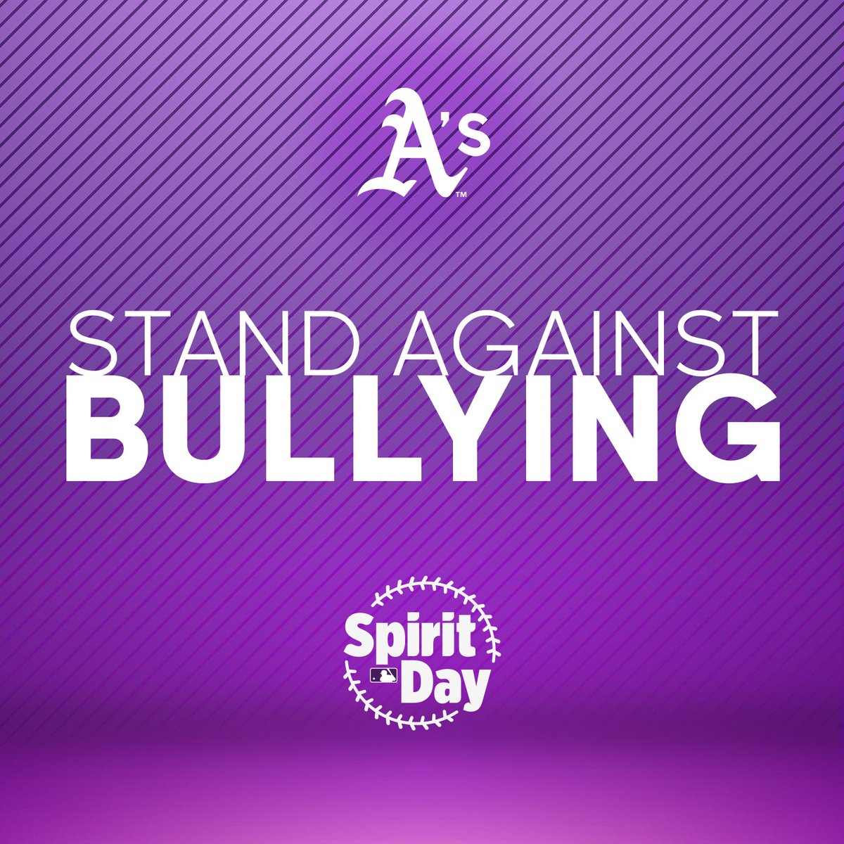 On #SpiritDay and everyday, we are proud to support the LGBTQ+ community. Join us by going purple and taking a stand against bullying of LGBTQ+ youth and supporting inclusion! 💜 Learn more and get involved: glaad.org/spiritday