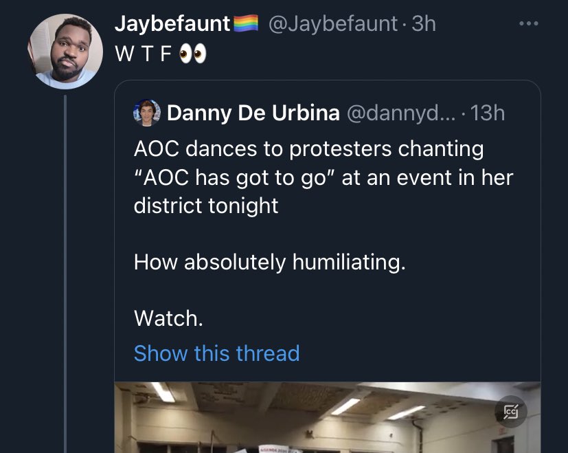 “How could AOC disrespect fascist protestors like that?” - The Reactionary Blackout Network