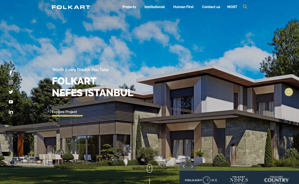 #designinspiration "Best Responsive / Mobile Design" #webdesign - FolkArt Corporate by @modernmedyagroup, Turkey. Enter for 2022 by Nov. 18 - horizioninteractiveawards.com
