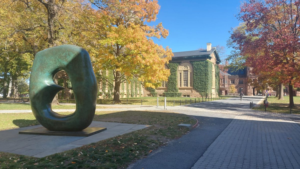 What puts the 'Ivy' in the Ivy League... each graduating class has their own Ivy growing on campus.
Alongside a Henry Moore. 

<a href="/Princeton/">Princeton University</a> <a href="/SydenhamHigh/">Sydenham High School GDST #fearnothing</a> <a href="/sydsixthform/">Sydenham High Sixth Form</a>