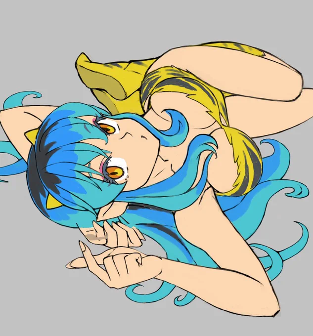 ラムちゃんを描きたいんゴねぇ 