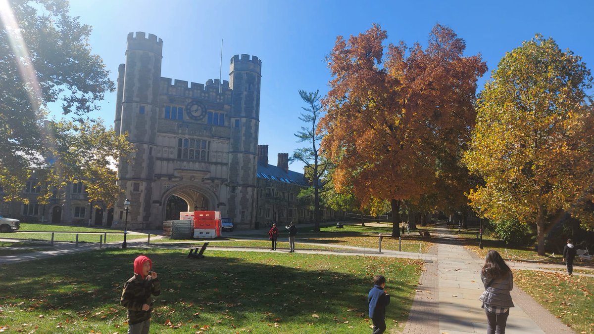Ending our trip at the very photogenic <a href="/Princeton/">Princeton University</a> for some academic inspiration, college sweater shopping and admiring of the autumn colours. So picturesque and looks like a film set according to the students! <a href="/SydenhamHigh/">Sydenham High School GDST #fearnothing</a> <a href="/sydsixthform/">Sydenham High Sixth Form</a> #Princeton #NewJersey #aspiration