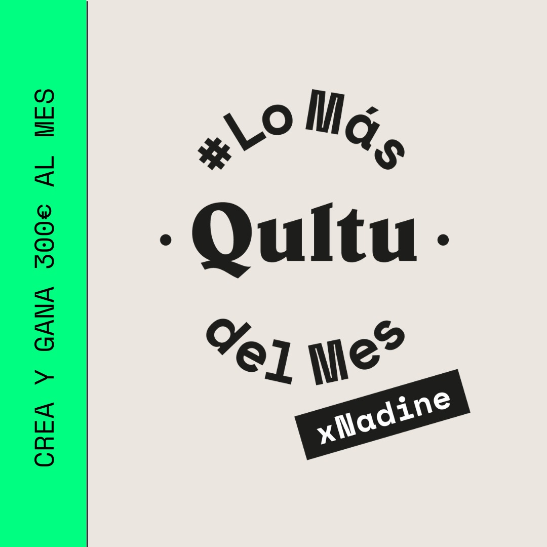 Presentamos un concurso  con <a href="/NadineFundacion/">Fundación Nadine</a> para conocer a nuevos talentos (la edad no importa) creativos. Cada mes, 300 euros y la mirada atenta de un jurado  🔝 <a href="/elvirasastre/">elvira sastre sanz</a> @SoyNuriaPerez <a href="/kurioso/">Pepo Jiménez</a>
y Evelyn Joice. 🔗 qultu.org/lomasqultu Se agradece RT 🙏