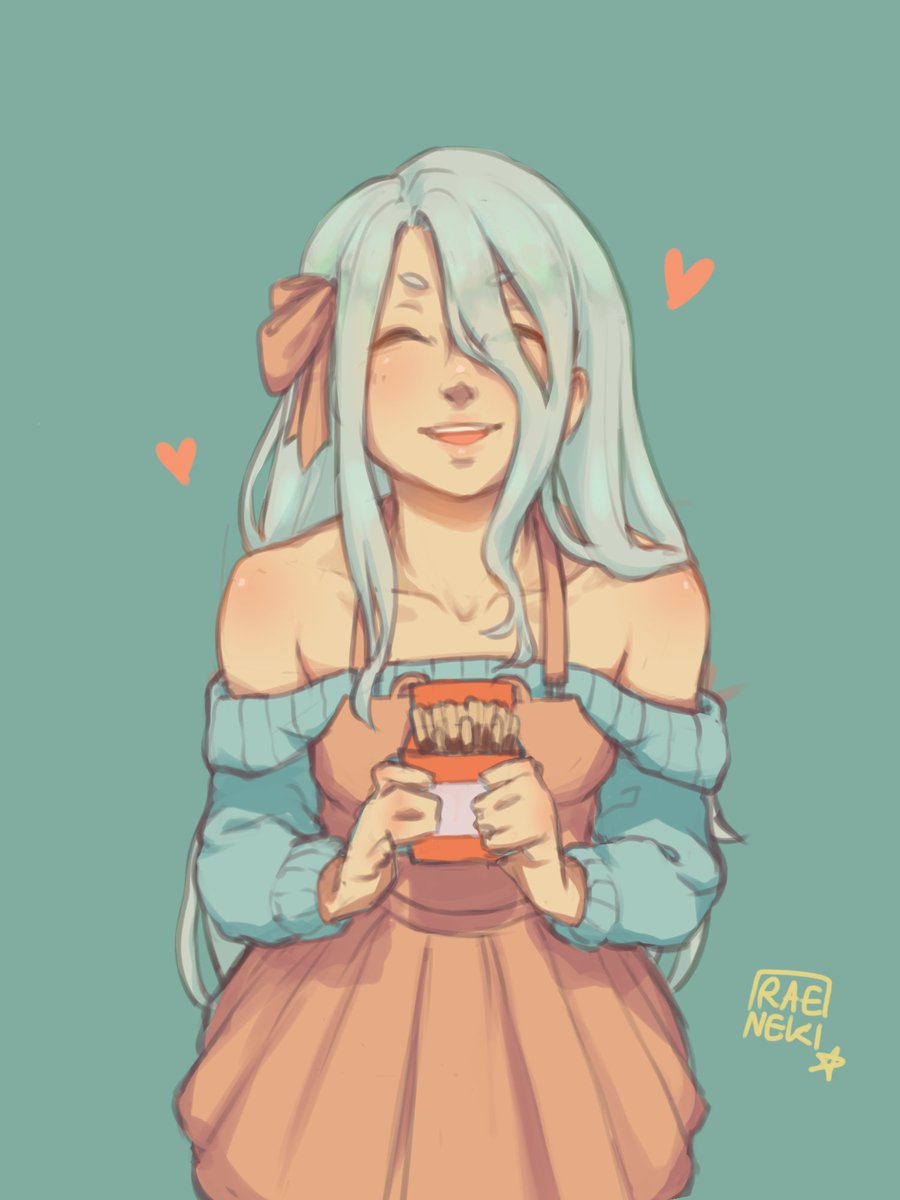 Raeneki's tweet photo. A redraw of one of my pocky day things from aaages ago! Happy pocky day :> https://t.co/wszTrjMNjg