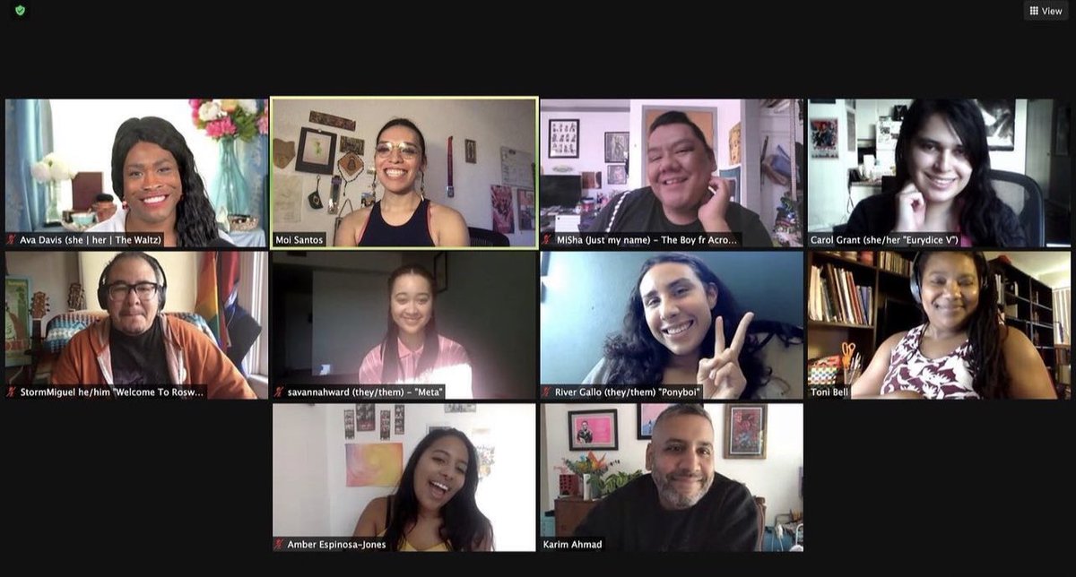 moi_cis's tweet photo. Happy 1st Birthday #TransPossibilitiesIntensive 🥳 So grateful to the Fellows for sharing themselves with us, the Advisors for believing in my vision, the Institute for trusting me, &amp; to all trans people &amp; women of color who continuously model what is possible in this world ❣️ https://t.co/nNCTOgfEGN