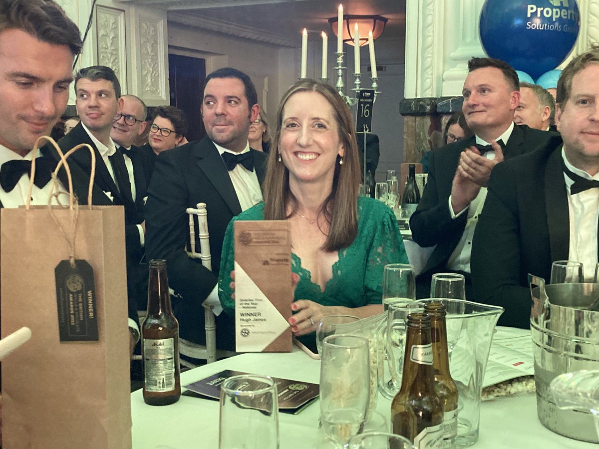 We only went and done it! National Firm of the Year #BWAPAwards2022! Well done ⁦<a href="/mrseleanorevans/">Eleanor Evans</a>⁩ ⁦<a href="/HughJamesLegal/">Hugh James</a>⁩