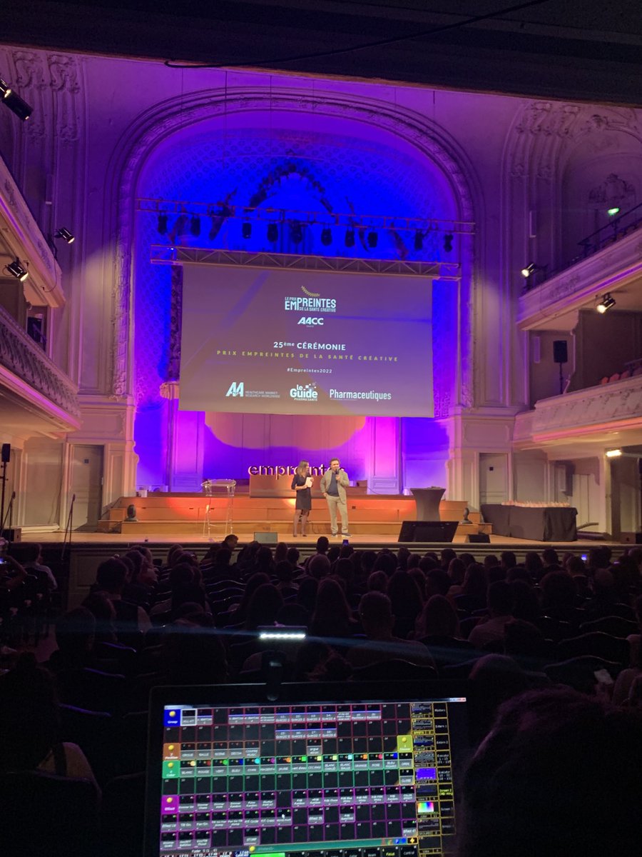 Ouverture du prix #empreintes2022. La soirée de la créativité des campagnes santé ! Organisés par l’⁦<a href="/AACClive/">AACC Live</a>⁩