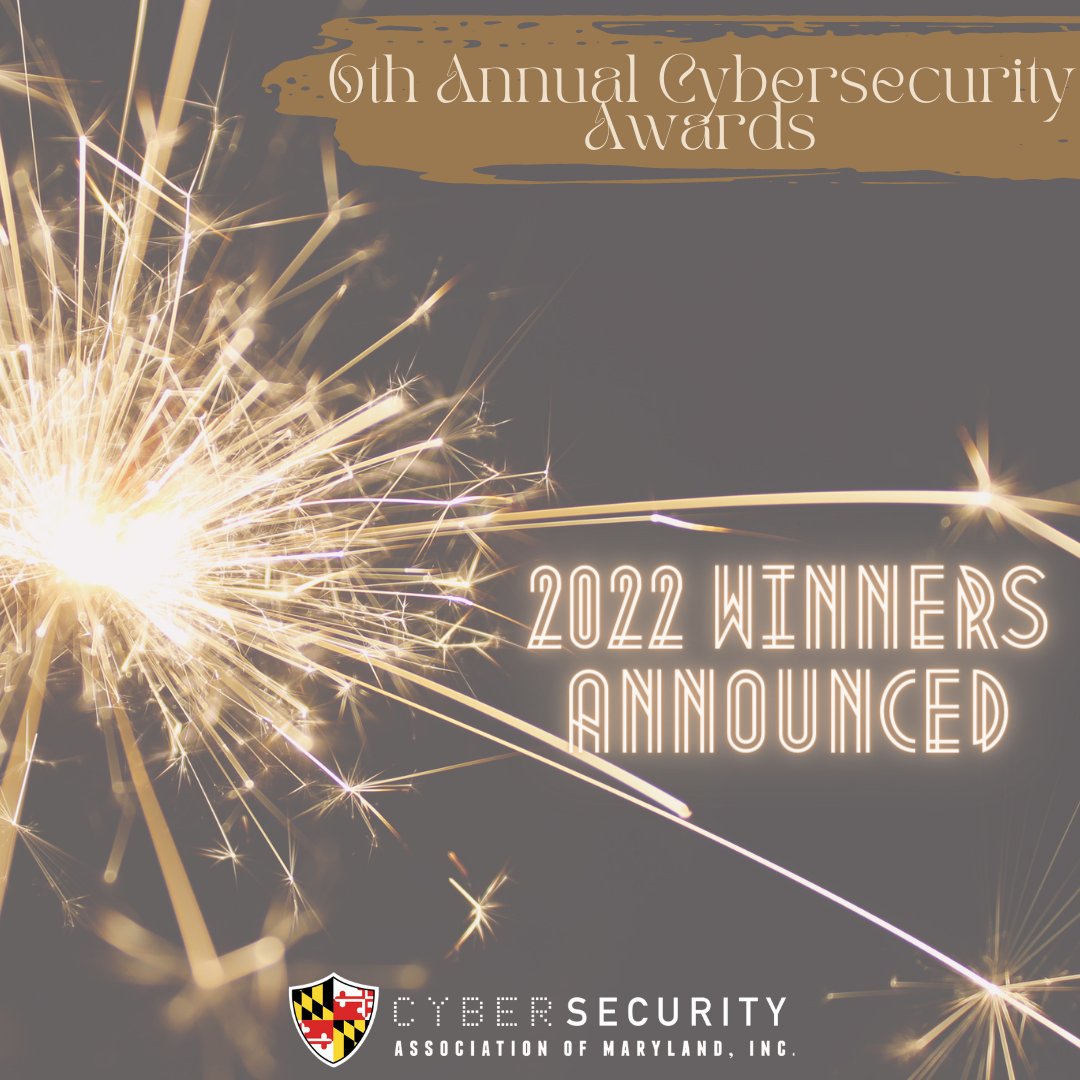 Last night, we announced the winners of our 6th Annual CAMI Cybersecurity Awards at a celebratory ceremony. Read a complete list of the winners here: mdcyber.com/news_manager.p…