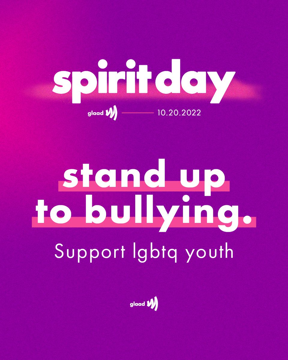 ConversionMovie's tweet photo. Take the pledge against bullying! 
Join us in going purple for #spiritday to support LGBTQ youth. 
Go purple here: https://t.co/ExVPYUPggx 

#Lgbtq #glaad https://t.co/MyJQuQyDlQ
