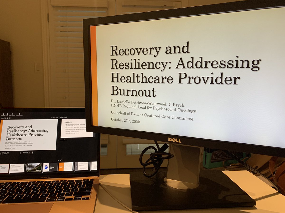 I’m looking forward to discussions with regional partners around how we as a healthcare system can start tackling the massive issue of burnout. Workplace mental health concerns affect every level of healthcare, requiring systemic, multilevel interventions <a href="/HNHB_Cancer/">HNHB_Cancer</a> <a href="/HHS_staff/">Hamilton Health Sciences Staff</a>