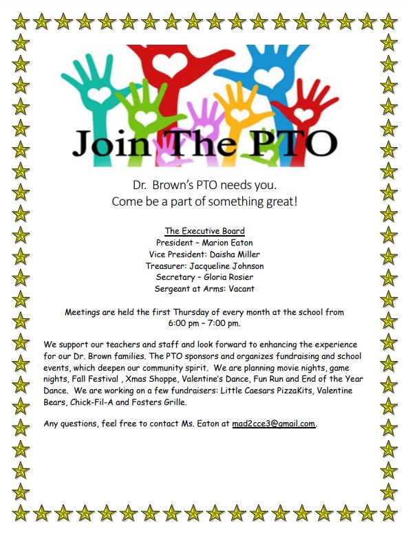 Dr. Brown Elementary PTO (@drbrownpto) on Twitter photo 