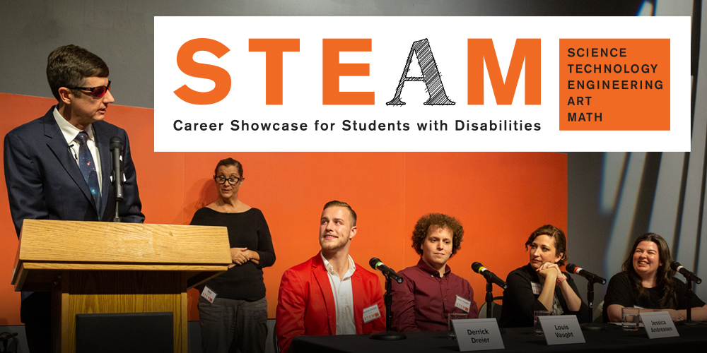 We are ONE WEEK AWAY from the STEAM Career Showcase for Students with Disabilities, on Thursday, October 27. It’s not too late to register for this free program: naturalsciences.org/steam. #DiversityinSTEM #DiversityinSTEAM