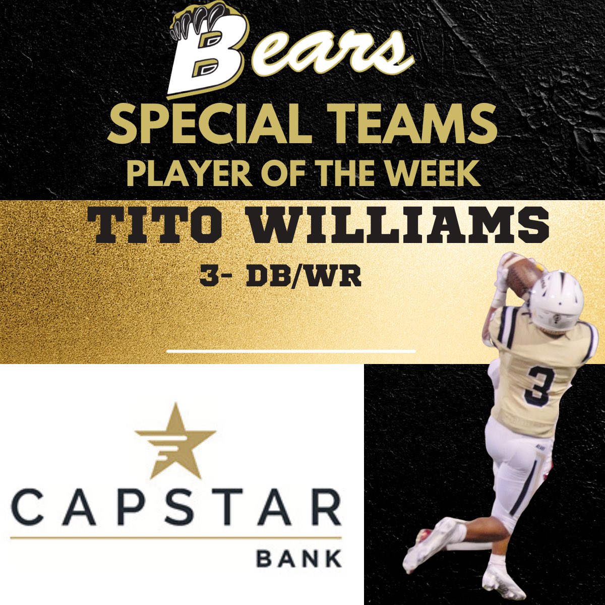 Bradley Football tweet media