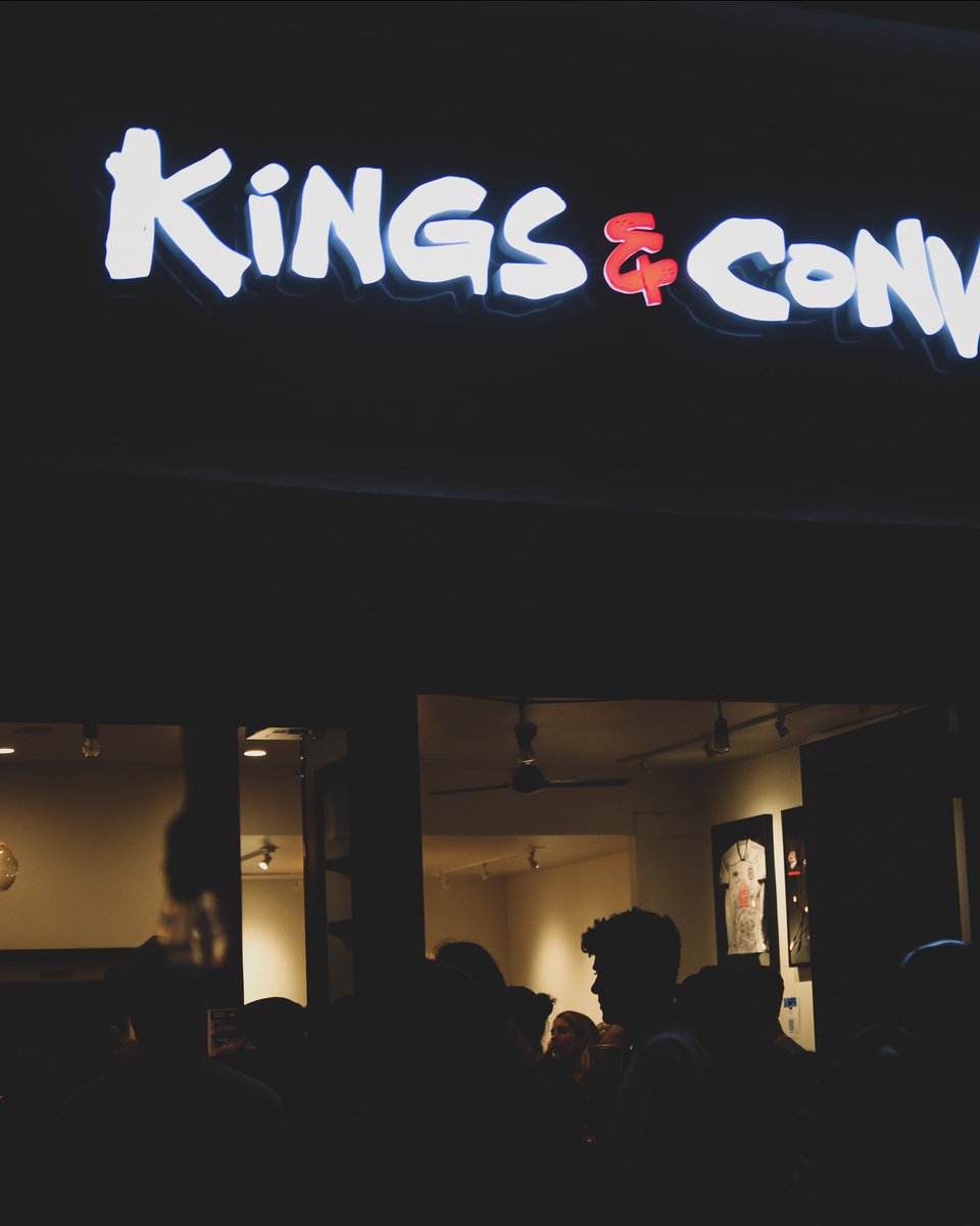 By day it's a good time, but night at K&amp;C is a full vibe! Swing by soon 🍻