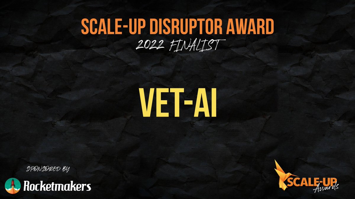 MEET OUR 2022 FINALISTS...

<a href="/VetAI_RD/">Vet AI</a> 👏

Tickets are on sale now - don't miss out! 

The Tobacco Dock, London | Thursday 3rd November | 6.30 PM till LATE | Black Tie

Brought to you by @BLeaderNews

#SUA22

🎟 bit.ly/3eFSTww