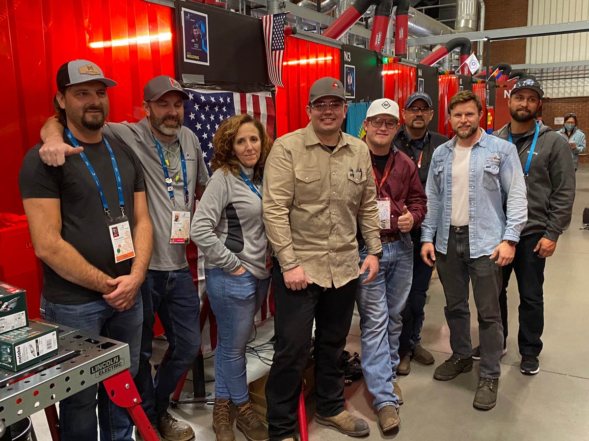 What an awesome week it has been for #WorldSkillsUSA welding competitor Jordan Packer! He is officially done with competition today on Day 4. 

Congratulations on a job well done, Jordan!