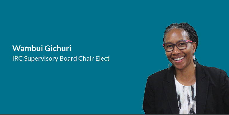 Wambui Gichuri nommé président du Conseil de surveillance de l'IRC. Nouvelle présidente du Conseil de l'IRC, forte d'une expérience approfondie acquise à la Banque africaine de développement, s'engage à promouvoir un leadership ambitieux du Sud
 bit.ly/3s9FQHs