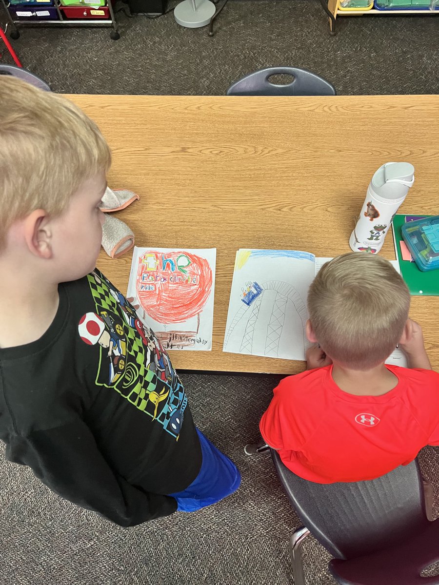 MrsCraft_RV's tweet photo. These authors have been working hard, so we are ending our week with a personal narrative writing celebration!🙌🏼 ⁦@RVRoadrunner⁩ https://t.co/H0W5AOPmPL