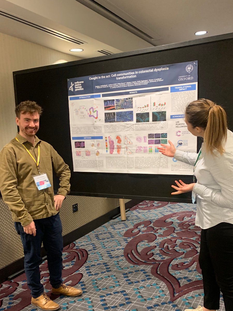 It was an honour to present myself and @JoshuaABull’s spatial biology work at #EDxConf22 in Portland OR 🇺🇸 Loads of new friends and colleagues made, and exciting research all round #OxCODE @leedham_simon @OxfordCancer @CRUKresearch @CanaryCenter @OHSUKnight @SomervilleOx