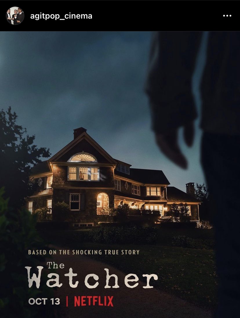 AGITPOPme's tweet photo. The Watcher, @netflix 

👎

#filmovi #serije #preporuke
https://t.co/qRObQCI4iz https://t.co/mP5NlDgCLG