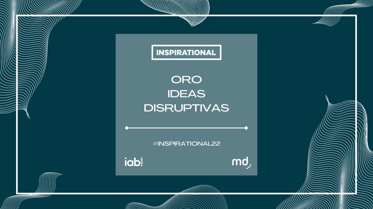 mkdirecto's tweet photo. La Idea Disruptiva que se lleva el oro en los Premios #Inspirational22 es “#VerifiedForGood” de @AccentureSong para la Fundación Mujeres y @Twitter
☑️ Se otorgó la verificación a un perfil para concienciar acerca de las diferencias salariales que existen entre mujeres y hombres https://t.co/1yqzZLKuLn