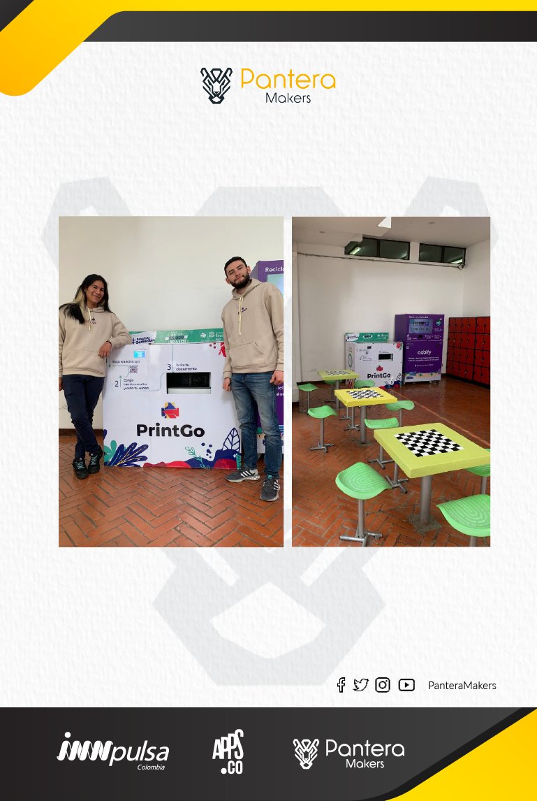 panteramakers's tweet image. Nos sentimos felices de compartirles la #historiainspiradora de #PrintGo. Un emprendimiento amigable con el medio ambiente y que está revolucionando la forma de imprimir, ellos hacen parte de #PlanModeloDeNegocio @InnpulsaCol @Ministerio_TIC @AppsCo