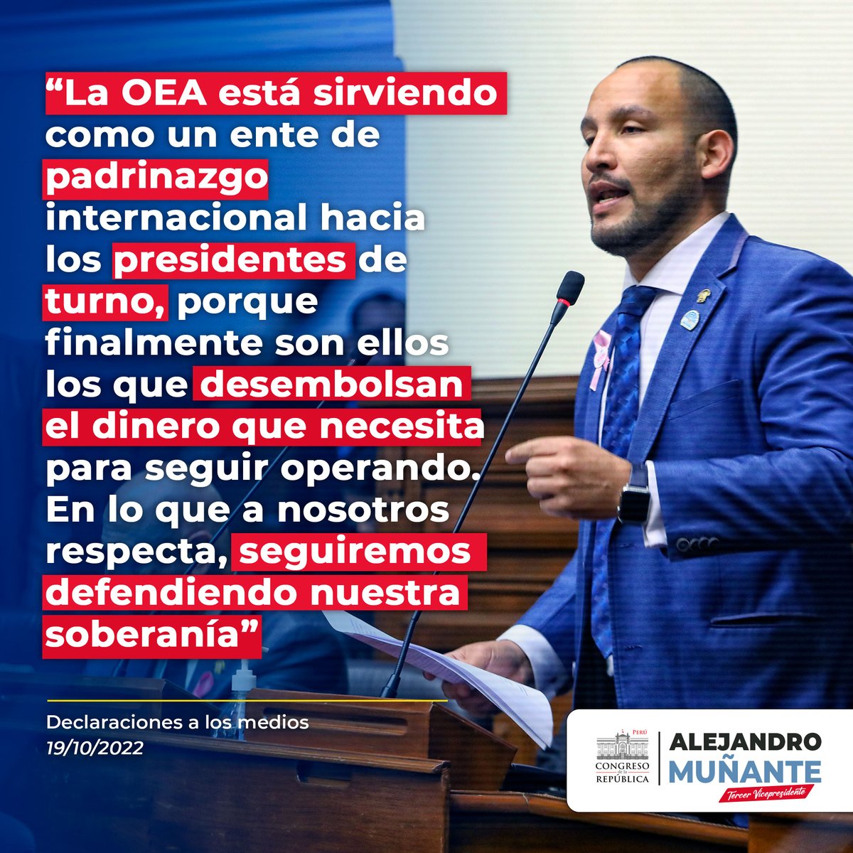 AlejoMunante's tweet photo. #SoberaníaNacional #CartaInteramericanaOEA 🇵🇪 https://t.co/dgNJoynvaq