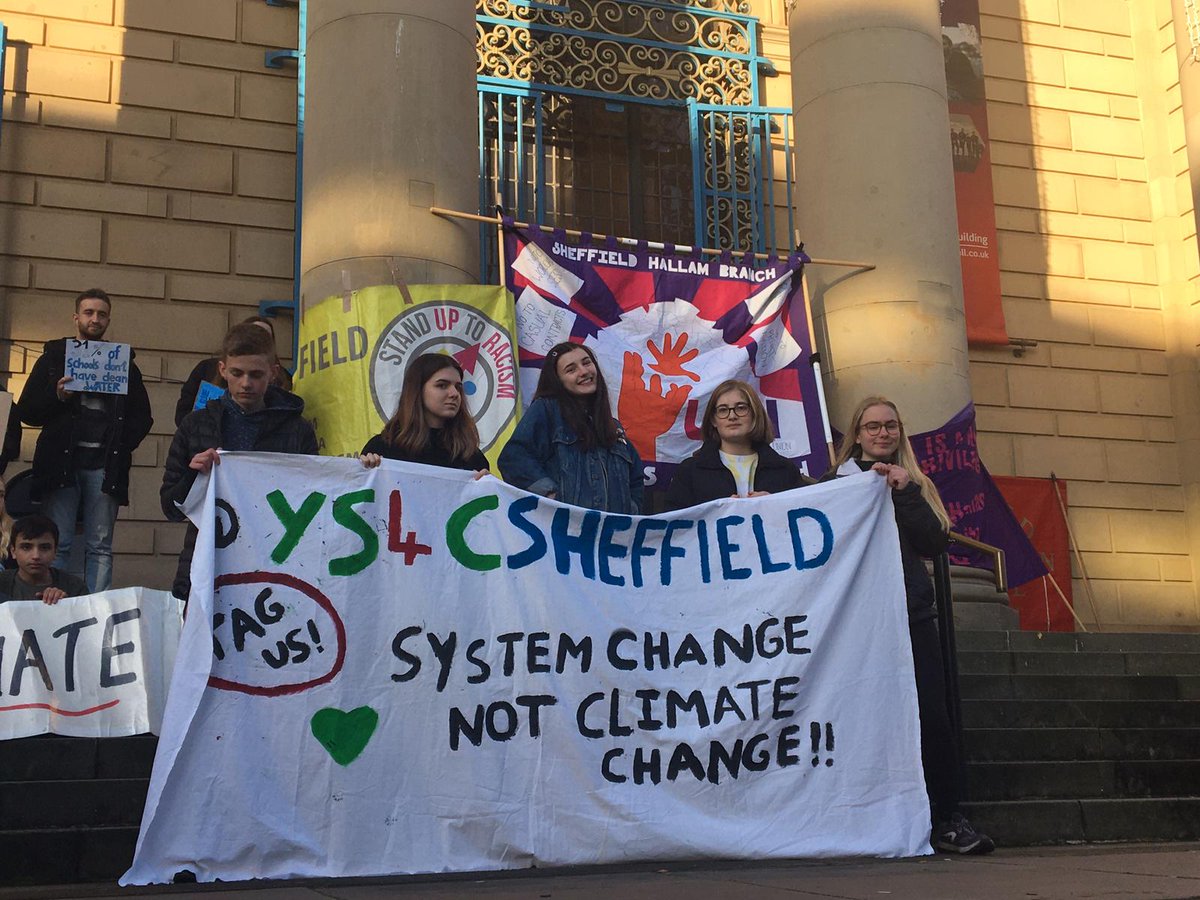 Youth Strike 4 Climate | Sheffield♻️ tweet media
