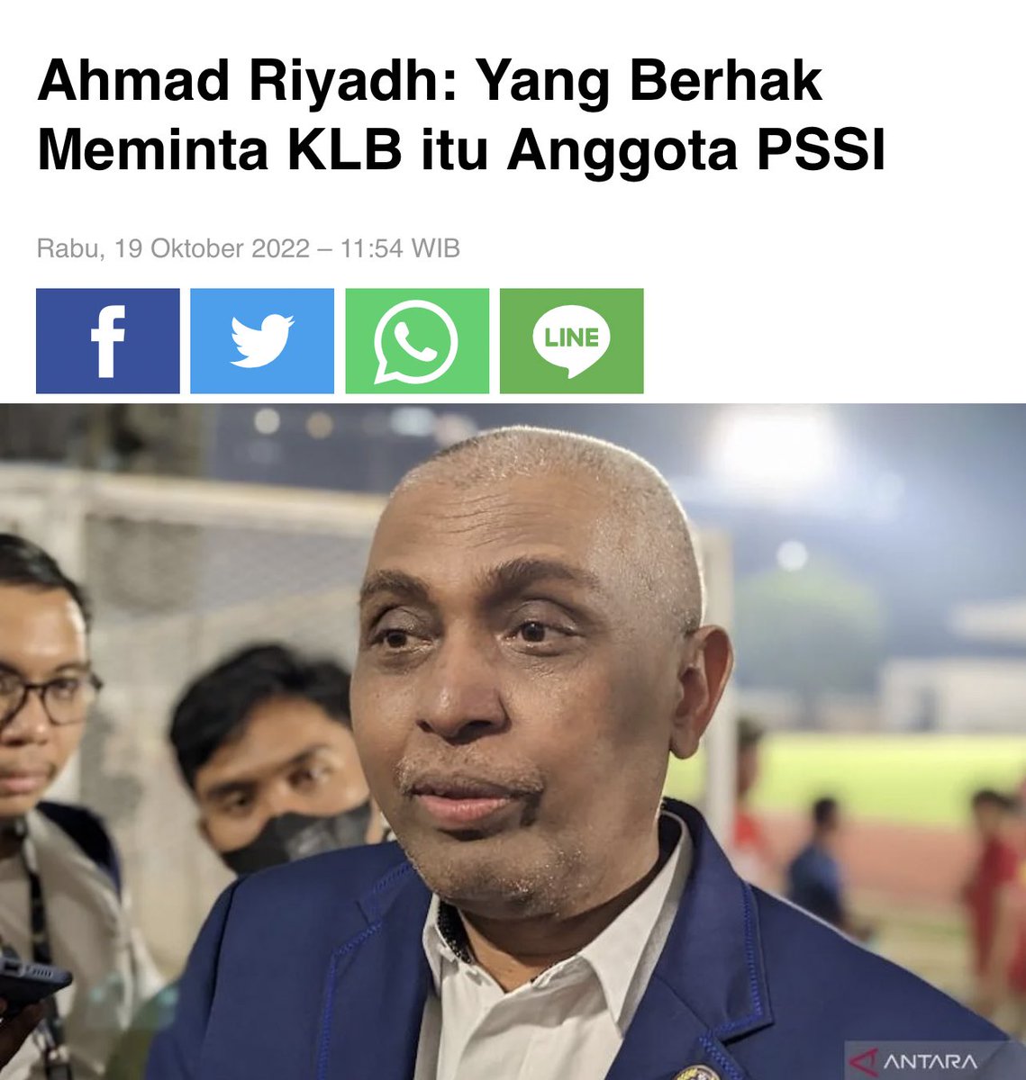 Pak, ijin tolong ajarin kami untuk meminta KLB. Maaf, kami anak baru di dunia sepak bola. Apakah kami perlu kirim surat resmi menggunakan kop surat perusahaan ke PSSI?