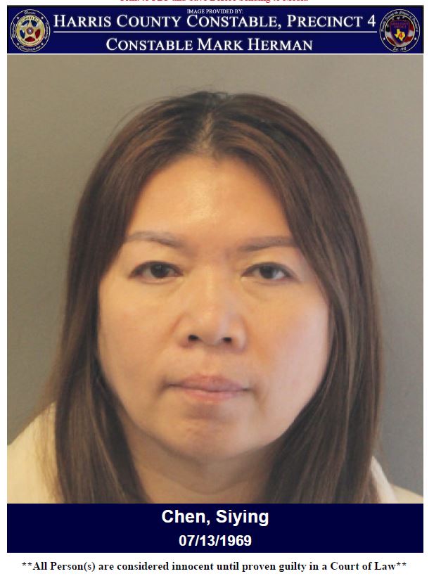 Pct4Constable's tweet photo. CONSTABLES SHUT DOWN A LOCAL MASSAGE PARLOR 
 
"If you know or suspect a location or person of engaging in illegal activity, please contact our dispatch at 281-376-3472 or on-line at https://t.co/wb4sbm6qnm.  All complaints or tips can be made anonymously."- Constable Mark Herman https://t.co/mVruccOVwM