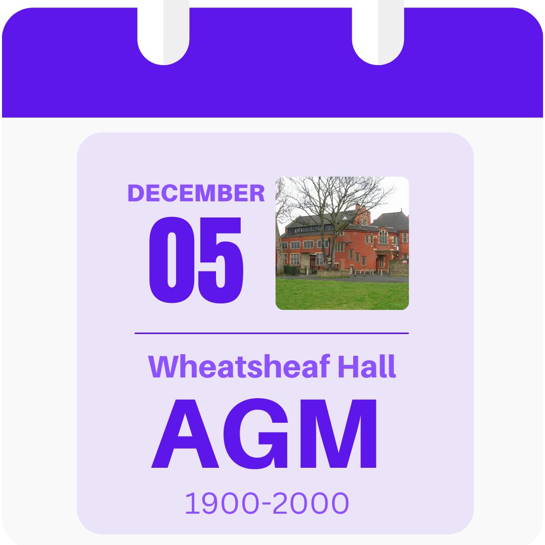 We're pleased to announce our AGM will take place on 5 December at the hall from 1900-2000. All welcome. We will be appointing new management committee members and making plans for the year ahead. 

#Vauxhall #LoveWhereYouLive