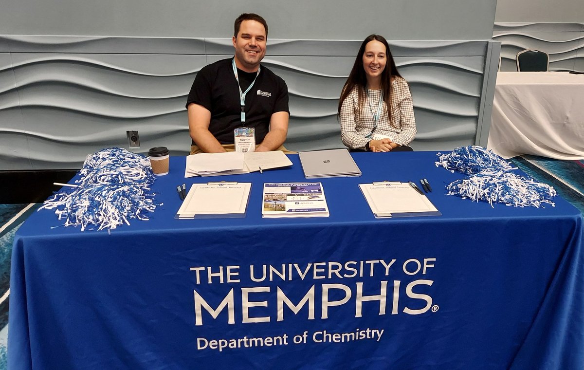DeYonkerLab (@de_lab) on Twitter photo Grad recruitment fair in San Juan w <a href="/tbrwster/">Tim Brewster</a> and <a href="/natalietaylor97/">Taylor</a>! Come learn about <a href="/memphis_chem/">UMemphis Chemistry</a> at #SERMACS2022 Grad recruitment fair in San Juan w <a href="/tbrwster/">Tim Brewster</a> and <a href="/natalietaylor97/">Taylor</a>! Come learn about <a href="/memphis_chem/">UMemphis Chemistry</a> at #SERMACS2022