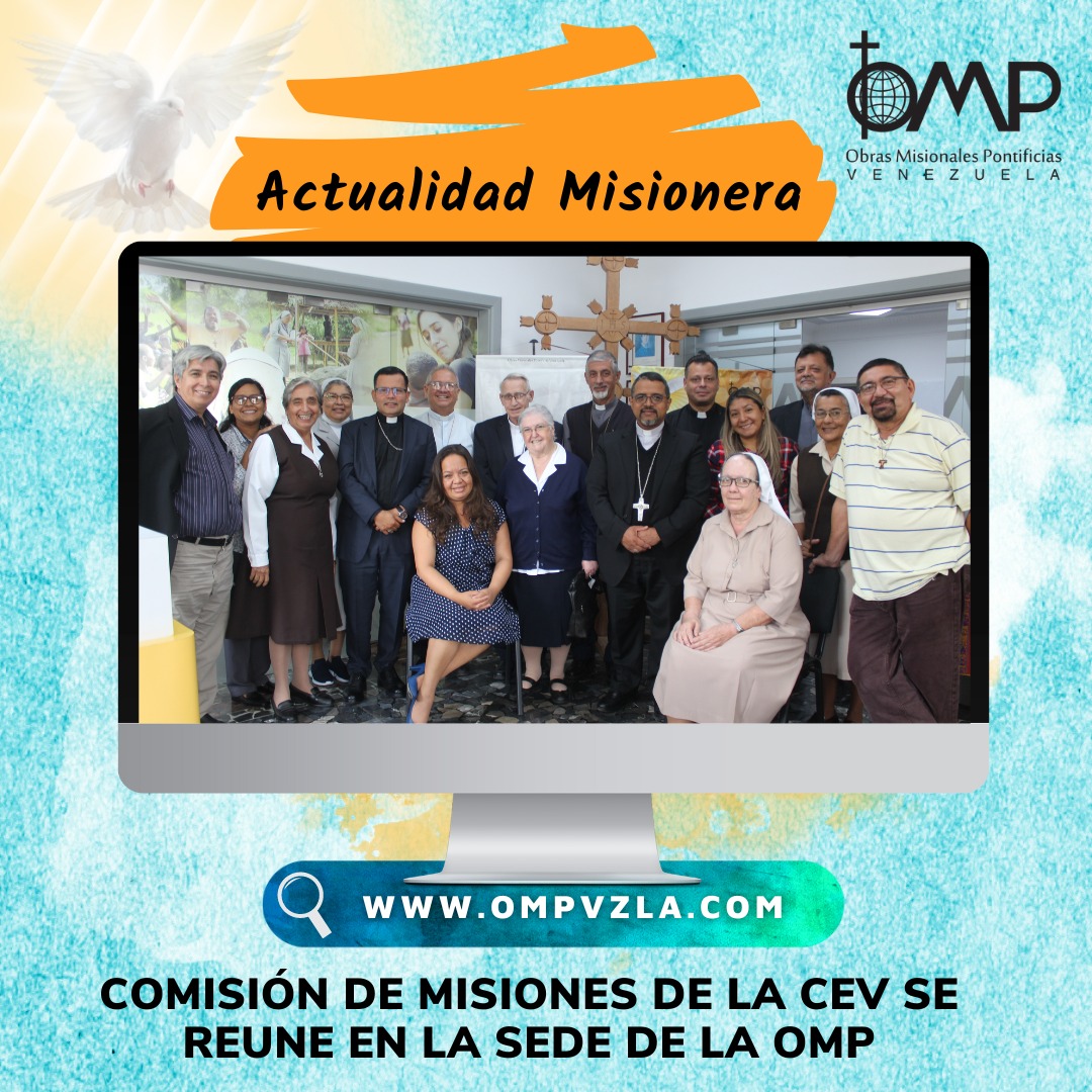 OMP_Venezuela's tweet photo. Comisión Episcopal de Misiones, Indígenas y Afrovenezolanos de la CEV se reunió este 19 de octubre en la sede de OMP. El encuentro formó parte de las jornadas de Comisiones Episcopales de la Conferencia Episcopal Venezolana CEV.

https://t.co/sy4uYOlfvw https://t.co/tC4o4j1ujH