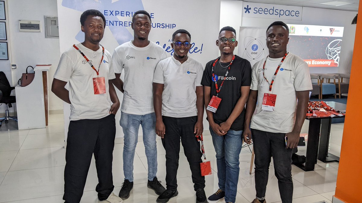 Creators Meetup at Seedspace @OrbitTanzania1 #PotentialUnleashed22 #Filecoinorbitcommunity @FilFoundation @Filecoin