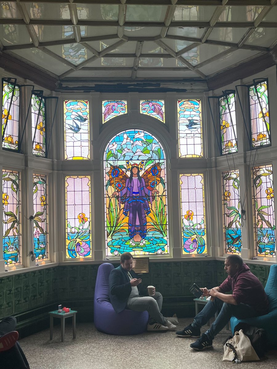 SnowHillAdv's tweet photo. Snow Hill is at @MancTechFest this week! We'll be sharing more insights soon, but first wanted to express appreciation to the organisers for booking an exceptional venue! The Victoria Baths are stunning, and make an unforgettable backdrop for the talent and #innovation on display https://t.co/iSAiHqTnZJ