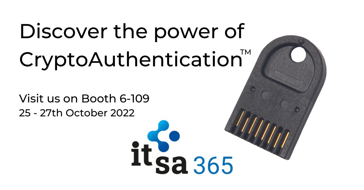 Nexus_Memory's tweet image. Visit us @it-sa expo next week to discover the #Datakey CryptoAuthentication memory tokens. Alternatively, click here, bit.ly/3MKbxR6, to find out how we can help you protect your important data.
#cybersecurity #crypto #memory