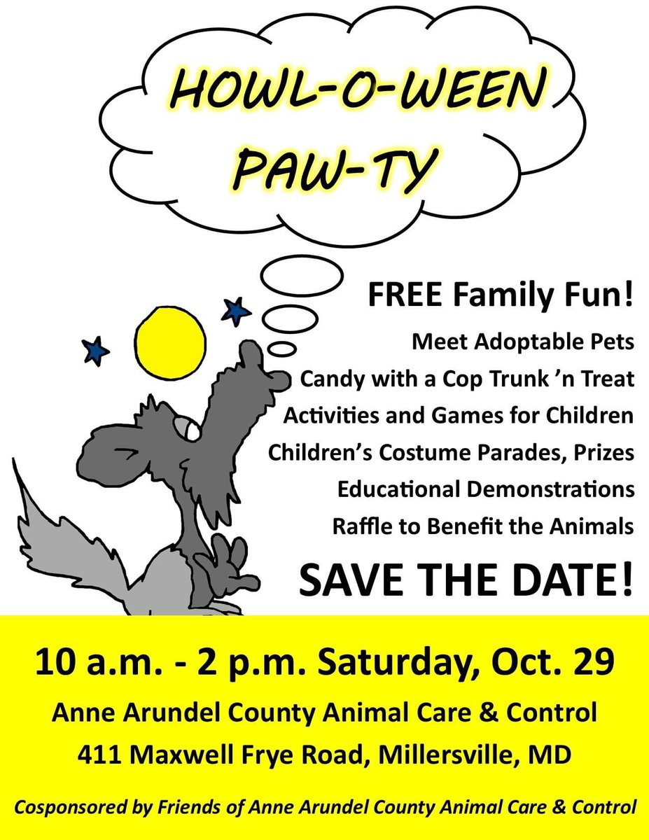 It's that time of year!  Mark your calendars for the best PAW-TY in town!