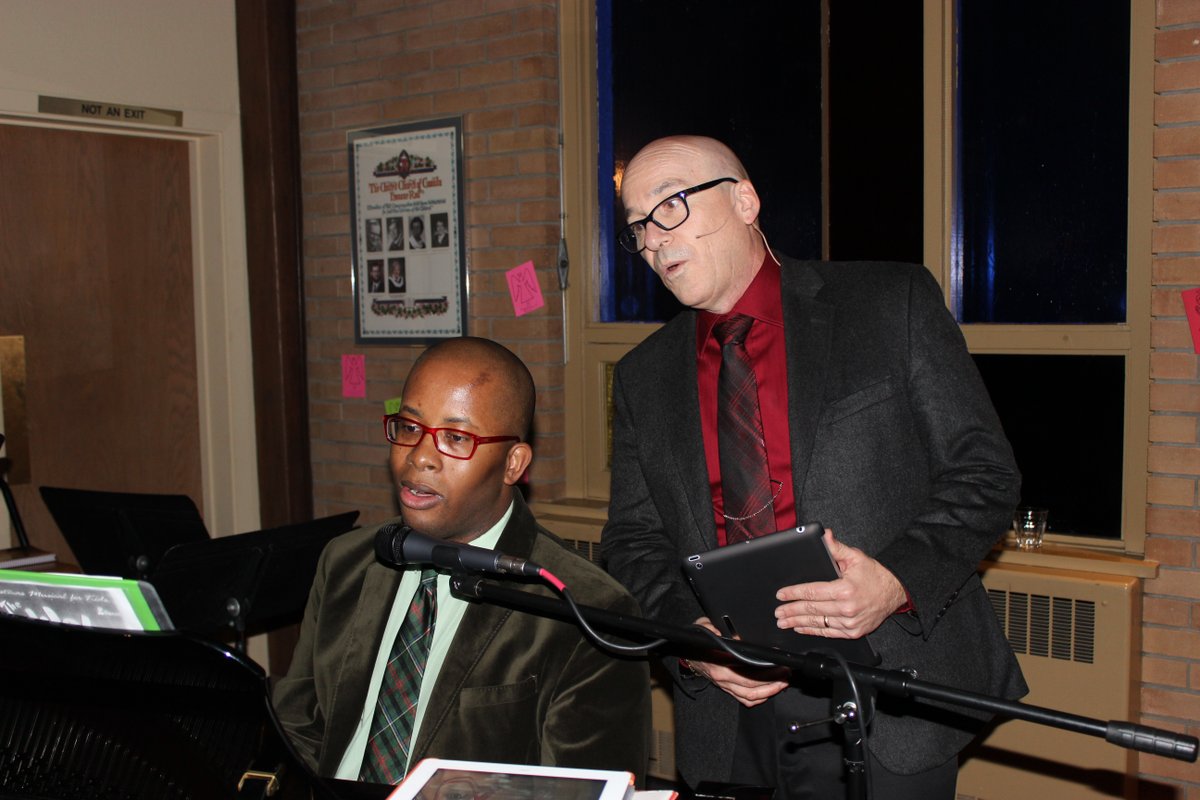 As we prepare to say farewell to our beloved 10:30 Music Director, Marque Smith, we look back to Christmas 2013 as he gives us his gift of music.

Join us this week for Marque's last Sunday followed by a reception to celebrate his time with us.

#ldnont #UCCan #ThrowbackThursday
